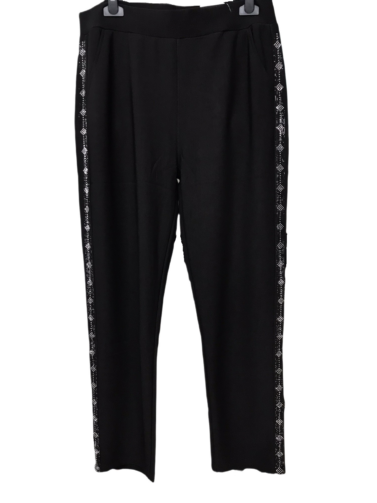 Leggings mit Rautenstrassmuster