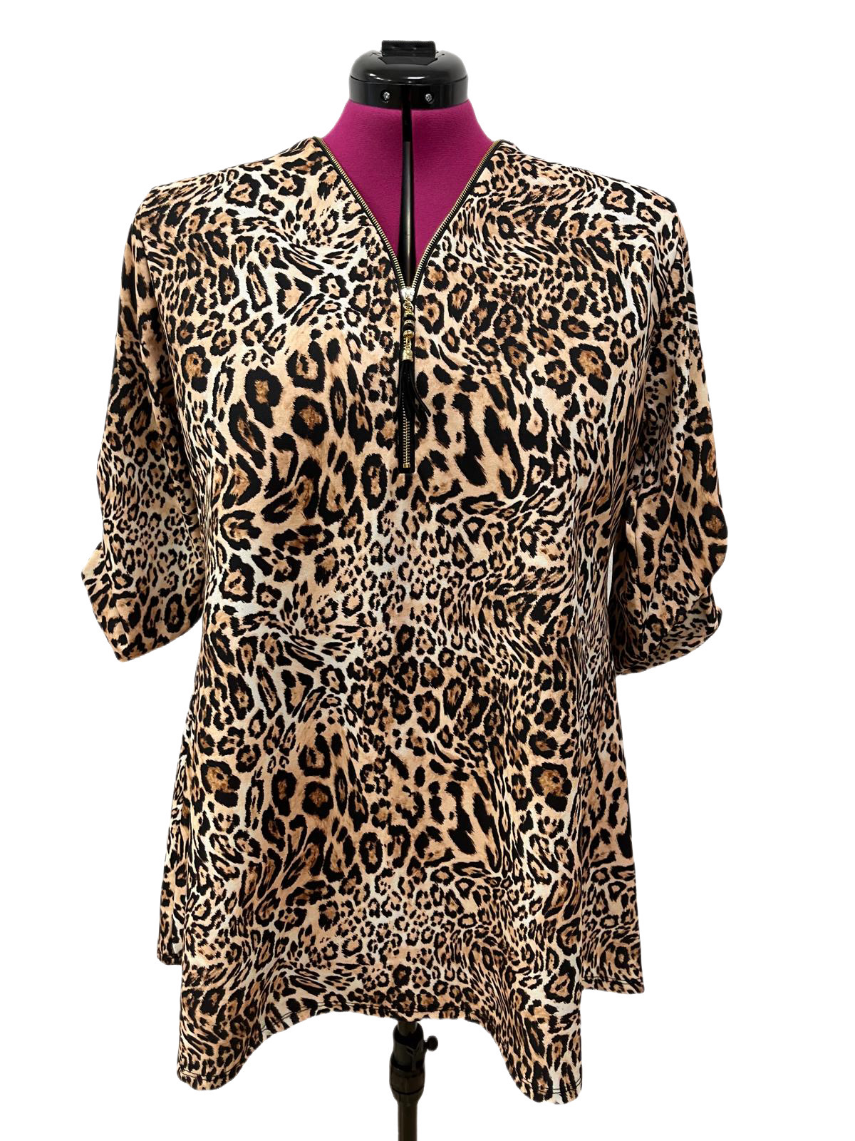Bluse Leoprint